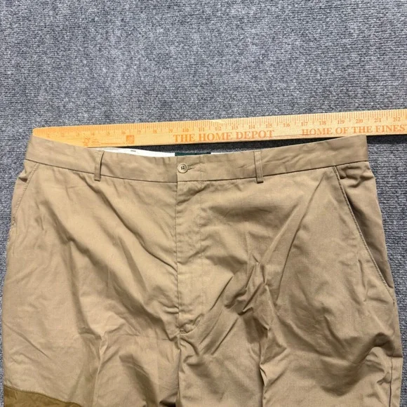 Cabela's Pants Men's 40x32 Upland Brush Khaki Canvas Pants Cotton Brown Hunting - Picture 5 of 12